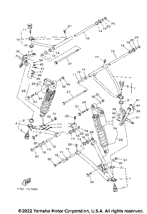 FRONT SUSPENSION & WHEEL