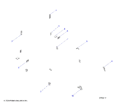 BODY, CAB FOAM AND SEALS - R25M4U57Z5/B5/Z6/B6 (C733441)