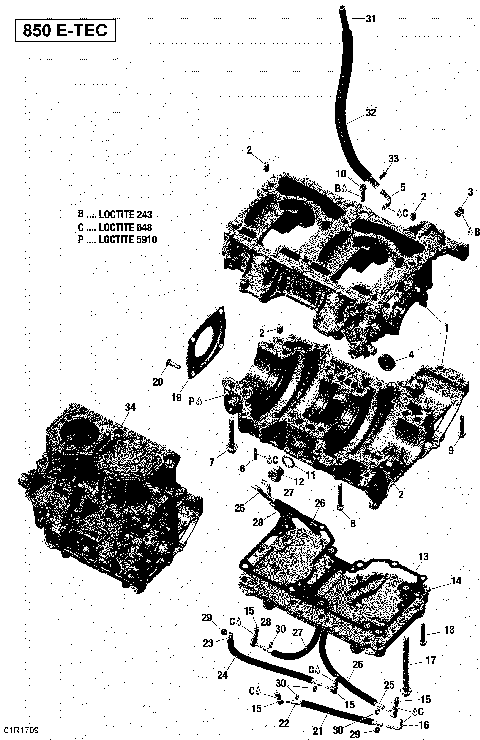 01- Crankcase - All Models