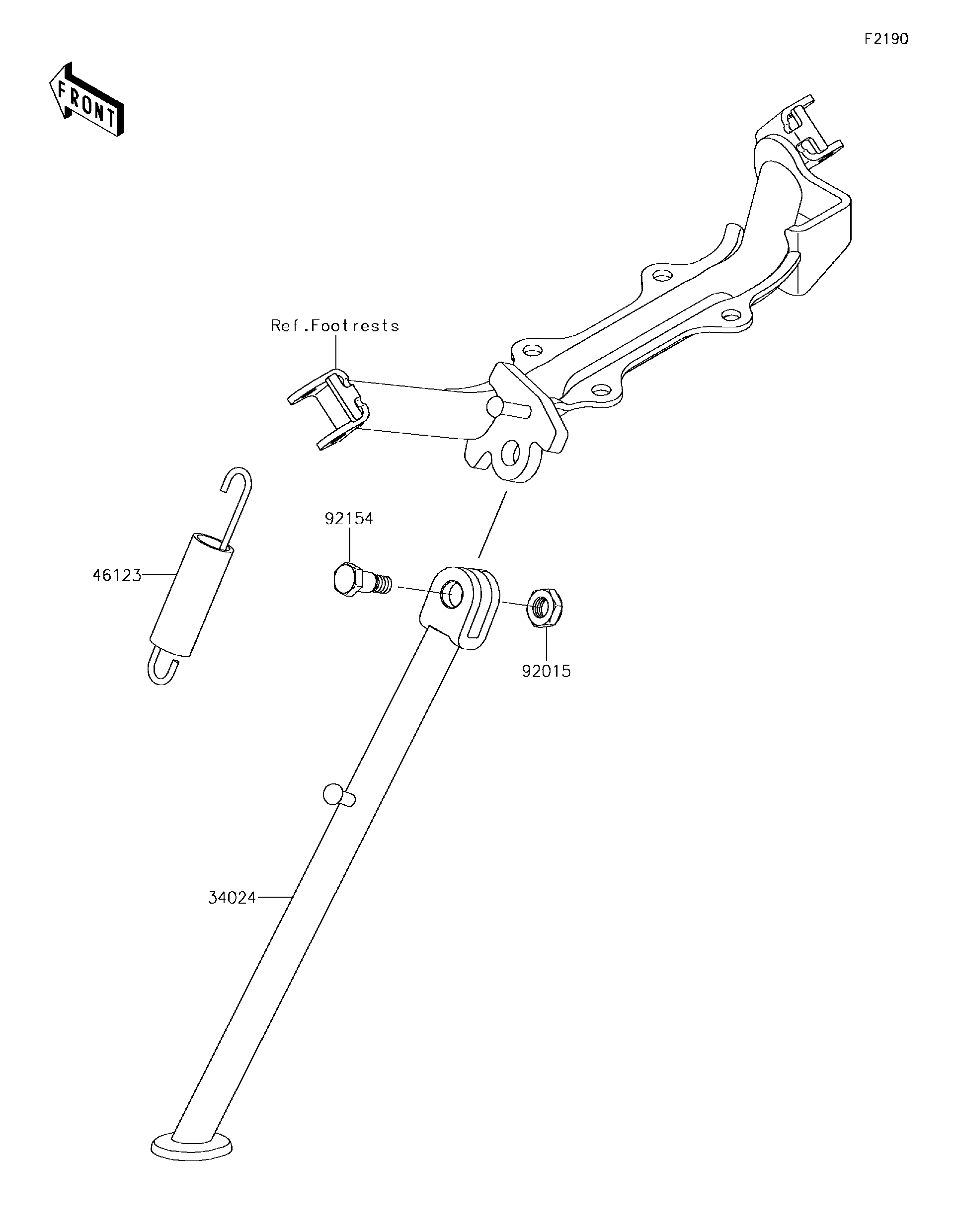 2018 Kawasaki Motorcycles Parts-Finder Diagrams | Battle