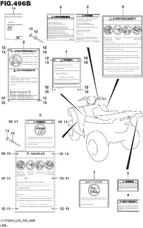 LABEL (LT-A750XL9 P28)