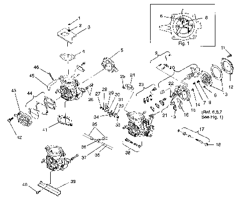 CARBURETOR SL 900 B964291 and Intl. SL 900 I964291 (4935583558C004)