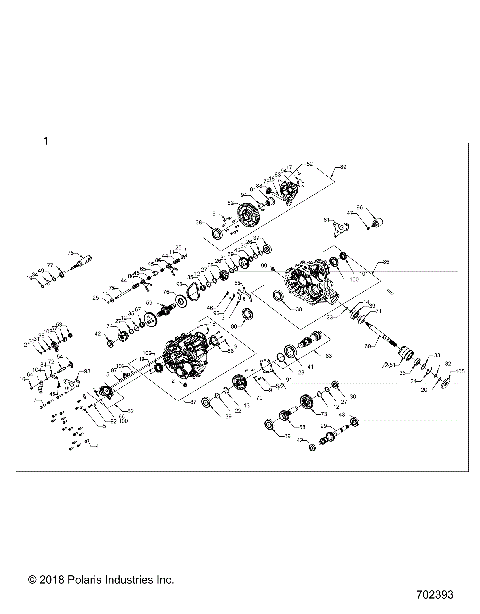 DRIVE TRAIN, MAIN GEARCASE INTERNALS - R19RHE99ND (C702393)