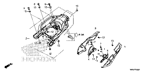 SIDE COVER@REAR CARRIER
