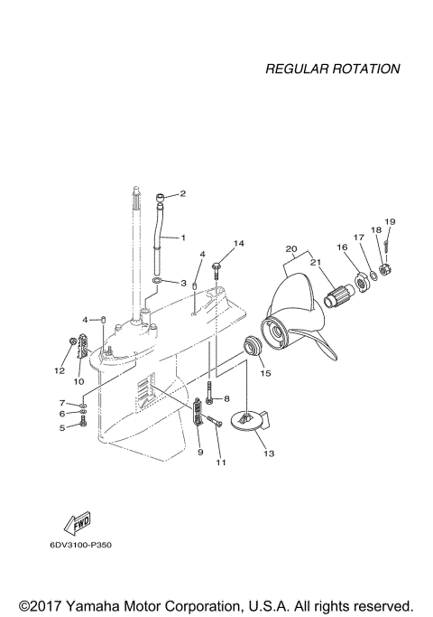 LOWER CASING DRIVE 2