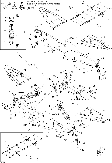 07- Suspension, Front SE5 Electronic