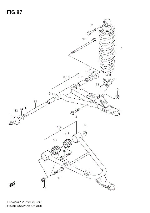 FRONT SUSPENSION ARM