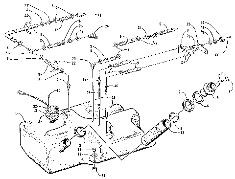 GAS TANK ASSEMBLY [72965]