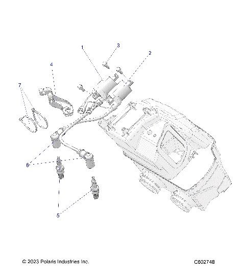 ELECTRICAL, IGNITION COIL/SPARK PLUGS - S25AJT6REL (C602748)