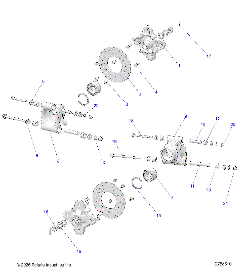 SUSPENSION, REAR CARRIER - R21TAE99A1/A7/B1/B7 (C788519)