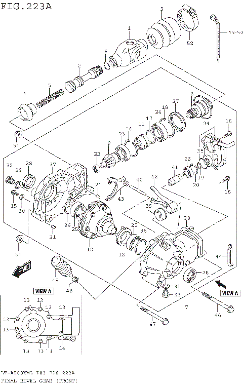 FINAL BEVEL GEAR (FRONT)