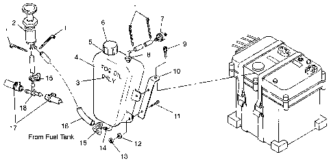 ENGINE FOGGING SYSTEM  Intl. SLX 780 I964287 (4937443744B014)