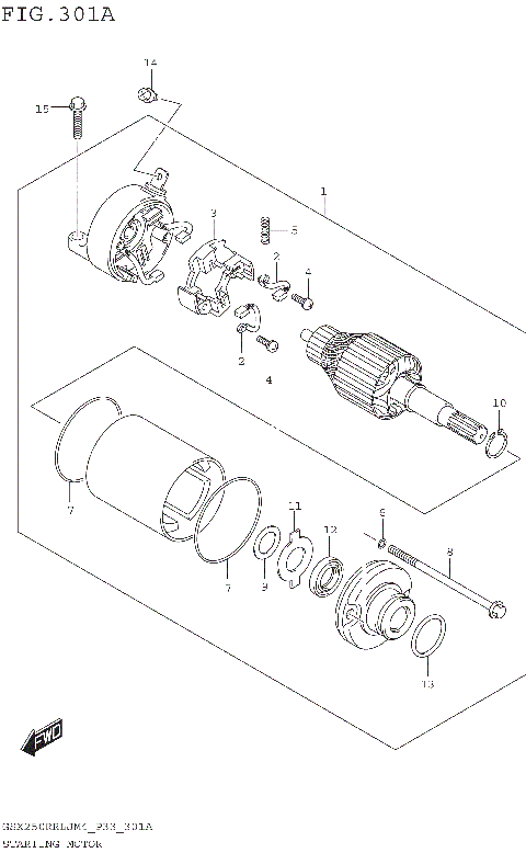 STARTING MOTOR