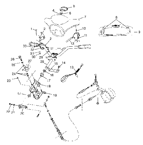 STEERING - B974978 (4941254125a013)