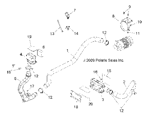 ENGINE, AIR INTAKE - R11WH50AG/AH/AR (49RGRAIRINTAKE10)