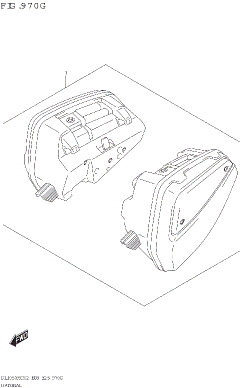 OPTIONAL (SIDE CASE SET)