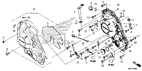 RIGHT CRANKCASE COVER