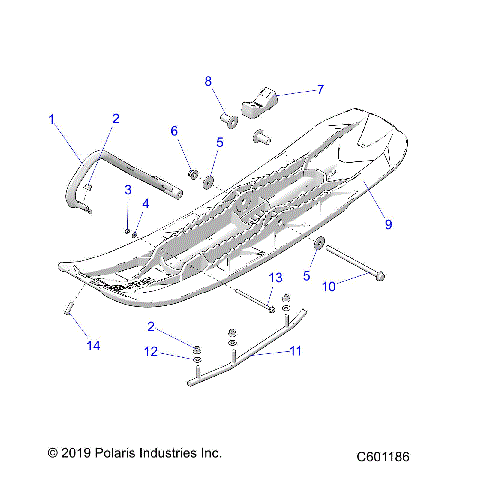 STEERING, SKI ASM. - S23CFF5TSL (C601186)