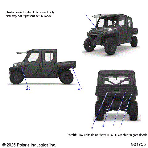 BODY, DECALS GRAPHIC - R26RSU99A9/B9/AF/AH/BH/AS/BS/AB/BB (901755)