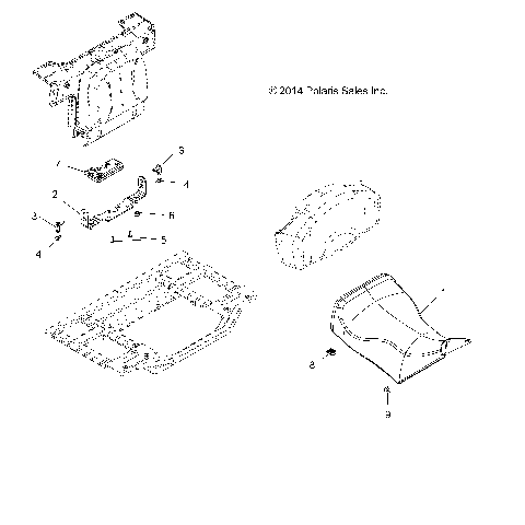 BODY, SEAT, OPERATOR - A19SWS57P1/P2 (49ATVSEAT15570X2)