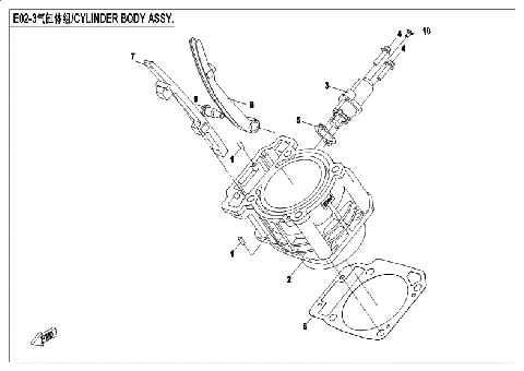 CYLINDER BODY ASSY.