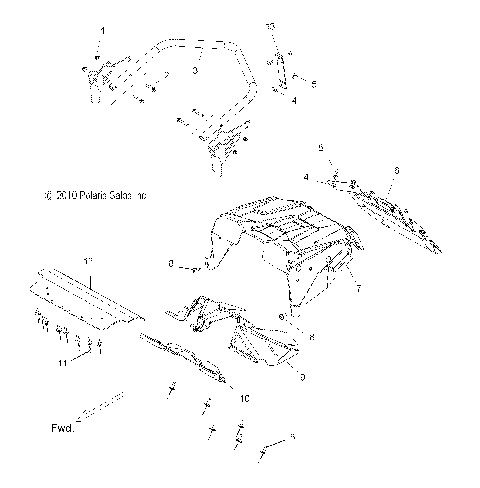 BODY, BUMPER, REAR and CLOSEOFF - S11BF6NS/BD6NS ALL OPTIONS (49SNOWBUMPERRR11RUSH)