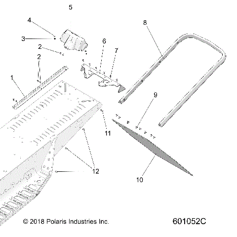 CHASSIS, REAR ASM. - S19MDX6JSA/JEA (601052C)