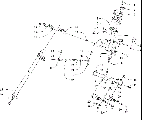 STEERING POST ASSEMBLY [105229]