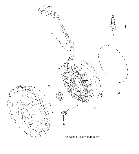 ENGINE, MAGNETO - A07TH50EA (4999200139920013E01)