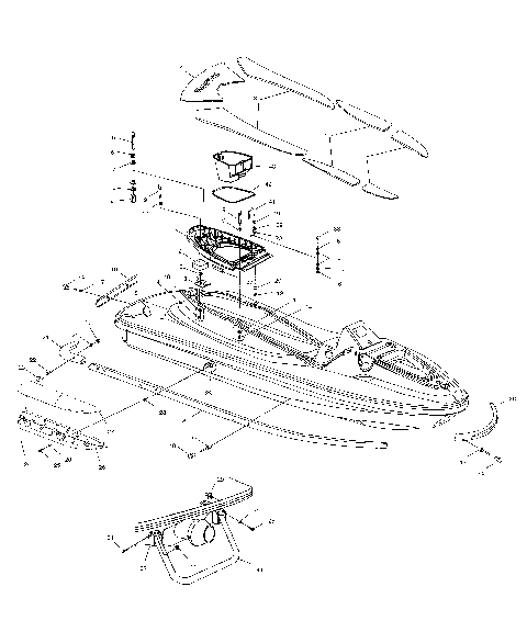 HULL and BODY - B995094 (4951485148A007)