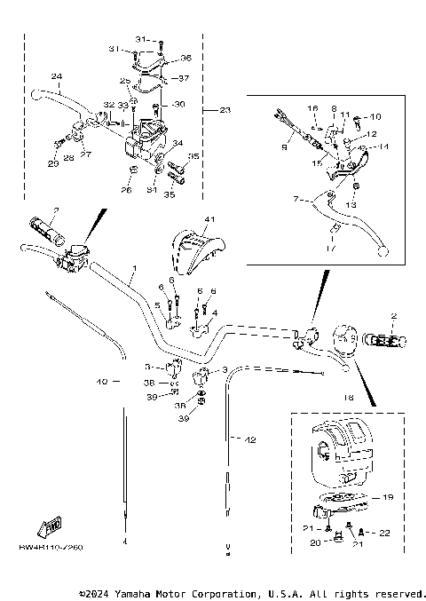 STEERING HANDLE & CABLE
