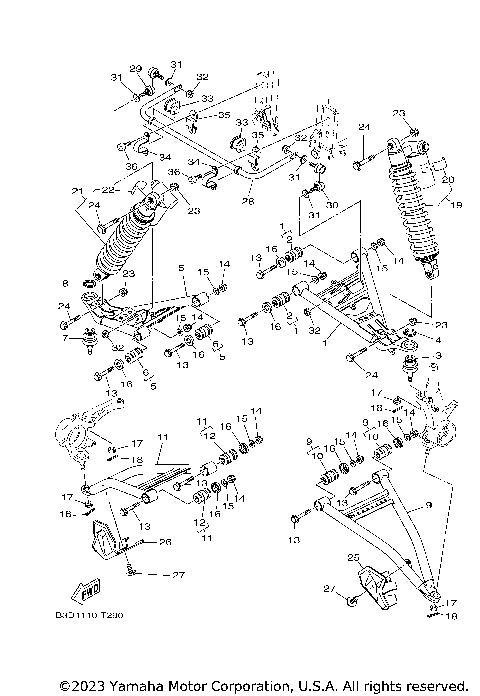 FRONT SUSPENSION WHEEL