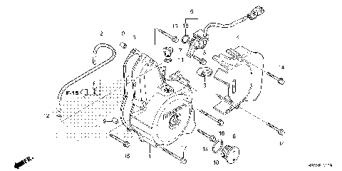 LEFT CRANKCASE COVER