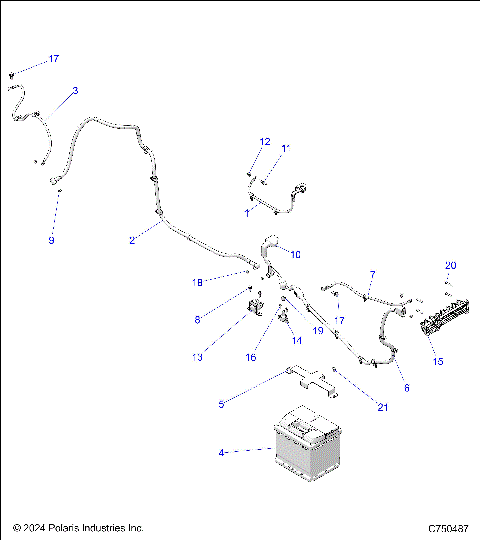 ELECTRICAL, BATTERY - Z25NEB99A4/B4 (C750487)