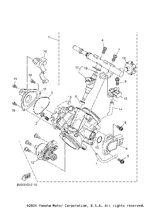 THROTTLE BODY ASSY 1