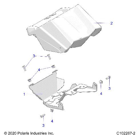 BODY, GAUGE POD - A20SVE95KR (C102267-2)