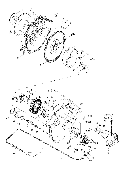 03- Magneto, Oil Pump