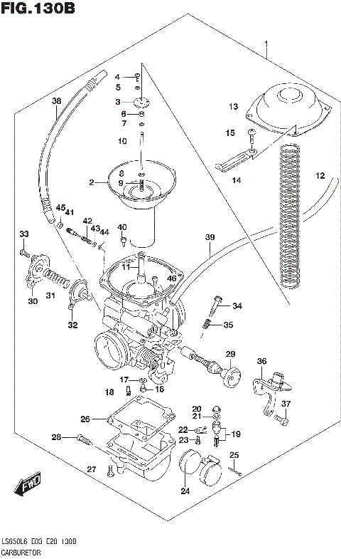 CARBURETOR (LS650L6 E28)