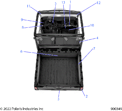BODY, DECALS, GENERAL - R22MAAE4B8/B9 (900349)