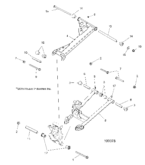 SUSPENSION, REAR - A19SVS95CR/ER [100378]