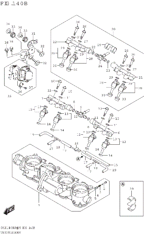 THROTTLE BODY (E03,E28)