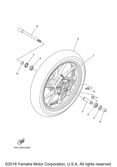 FRONT WHEEL