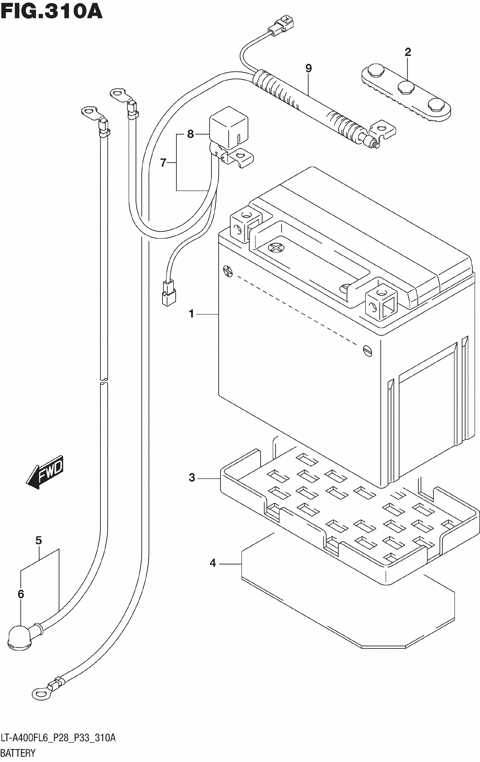 BATTERY (LT-A400FL6 P28)