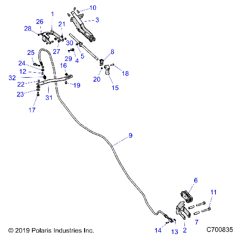 BRAKES, PARKING BRAKE - D22P2AD4B4/ED4B4/FD4B4/GD4B4 (C0704669)