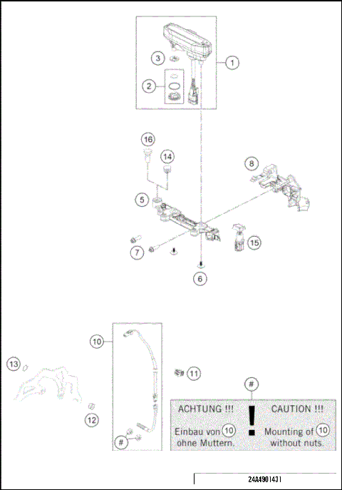INSTRUMENTS / LOCK SYSTEM