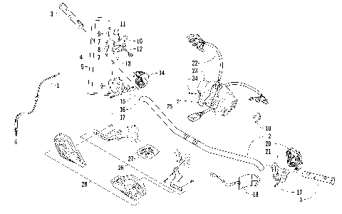 HANDLEBAR AND CONTROLS [93684]