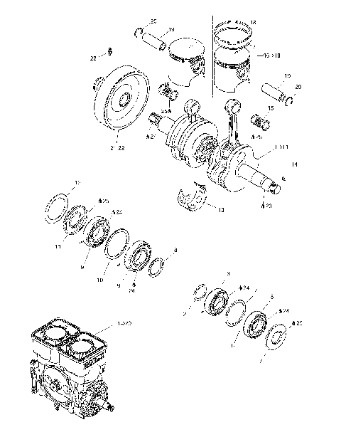 01- Crankshaft And Pistons