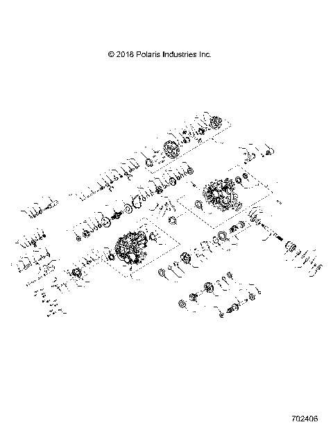 DRIVE TRAIN, MAIN GEARCASE INTERNALS - R19RT_87 ALL OPTIONS (702406)