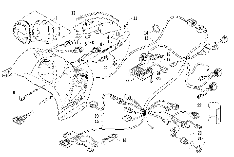HEADLIGHT, INSTRUMENTS, AND WIRING ASSEMBLIES [86789]