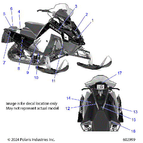 BODY, DECAL, BLACK SIDE PANEL - S26TDB6RSM (602999)
